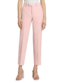 Lar Wool Cropped Trousers