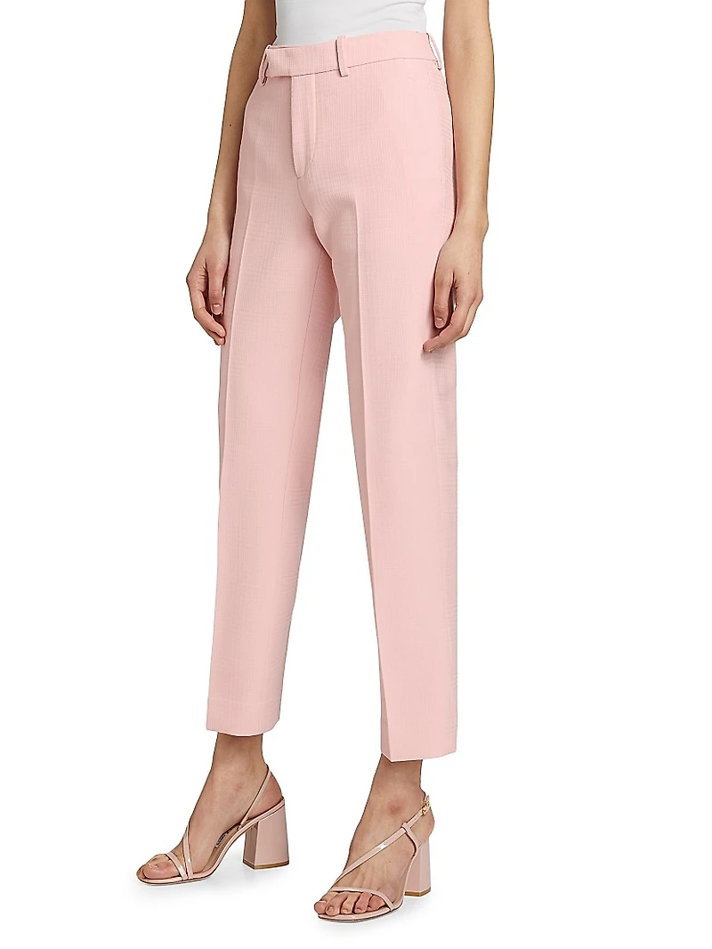 Lar Wool Cropped Trousers