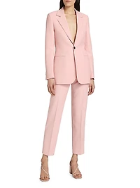 Lar Wool Cropped Trousers