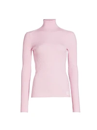 Wool-Blend Turtleneck Sweater