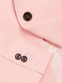 Wool Single-Breasted Blazer
