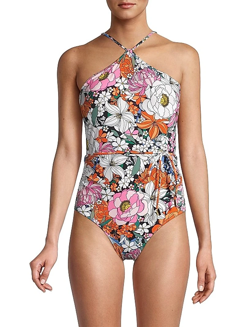 Daphne Floral One-Piece Swimsuit