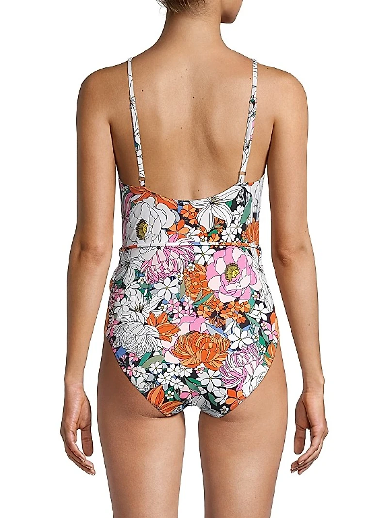 Daphne Floral One-Piece Swimsuit