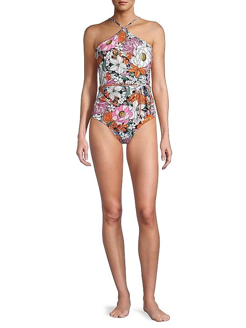 Daphne Floral One-Piece Swimsuit