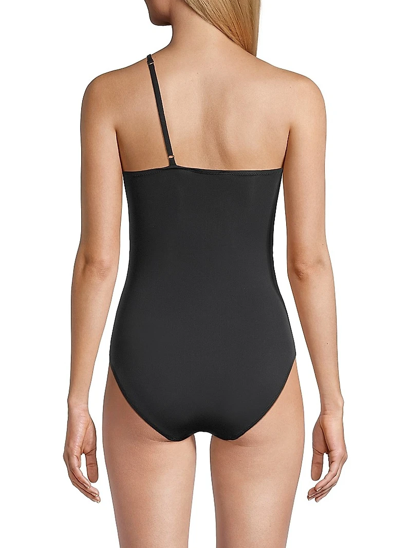 Kara One-Shoulder One-Piece Swimsuit