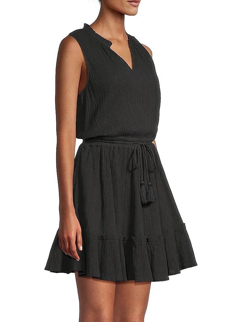 Beth Drawstring Minidress
