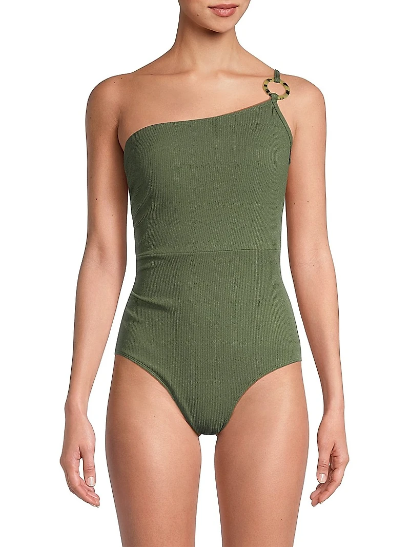 Kara O-Ring One-Piece Swimsuit