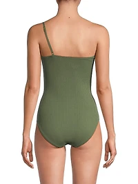Kara O-Ring One-Piece Swimsuit