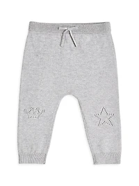 Baby Girl's Pointelle Star Knit Set