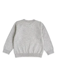 Baby Girl's Pointelle Star Knit Set