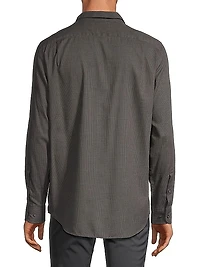 Cotton Button-Front Shirt