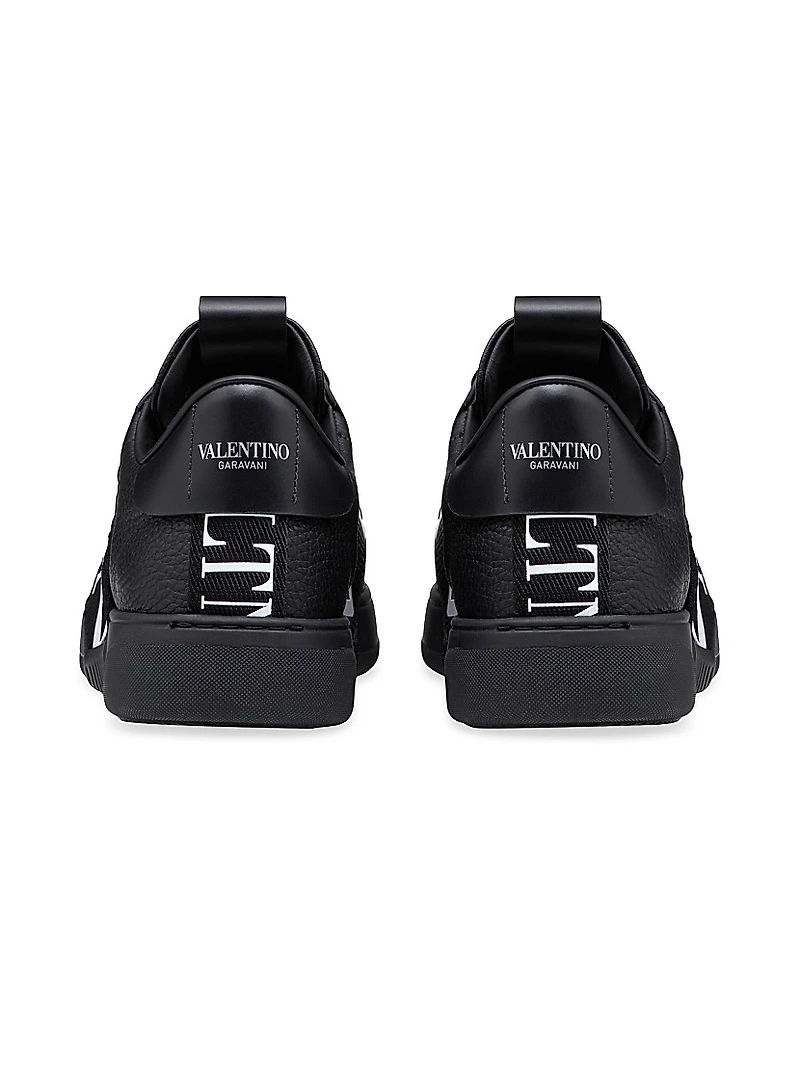 Low-Top Calfskin VL7N Sneakers With Bands