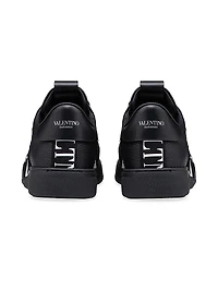 Low-Top Calfskin VL7N Sneakers With Bands