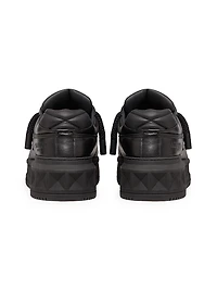 One Stud XL Nappa Leather Low Top Sneakers