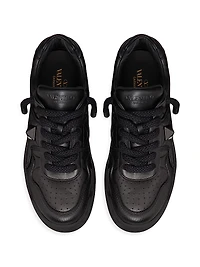 One Stud XL Nappa Leather Low Top Sneakers