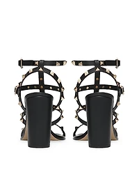 Rockstud Ankle Strap Sandals 90 MM
