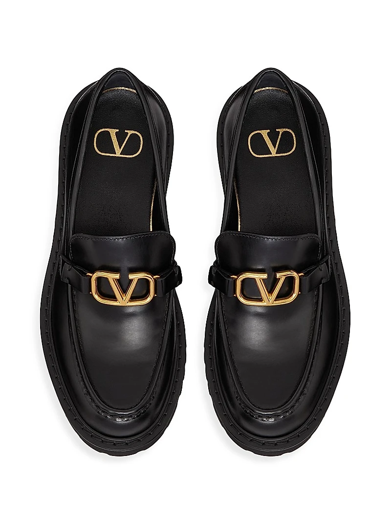 Vlogo Signature Calfskin Loafers
