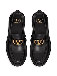 Vlogo Signature Calfskin Loafers