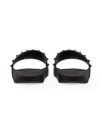 Rockstud Rubber Slider Sandals