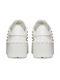 Flatform Rockstud Untitled Sneakers Calfskin