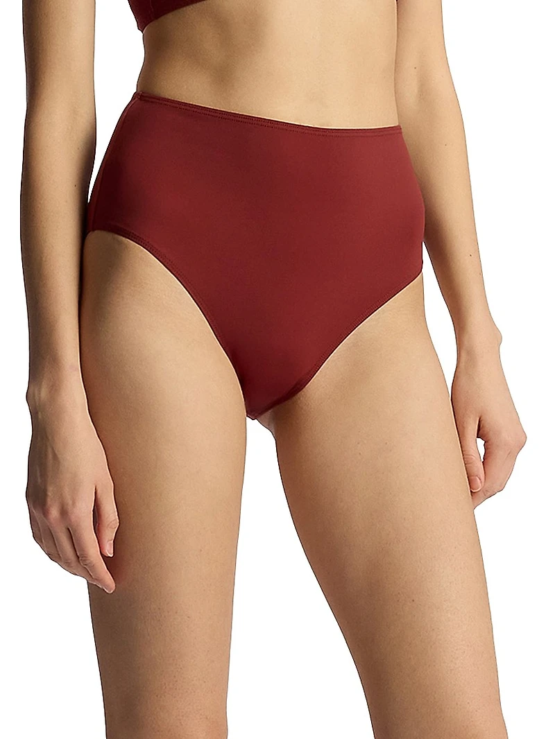 Isla High-Rise Bikini Bottom