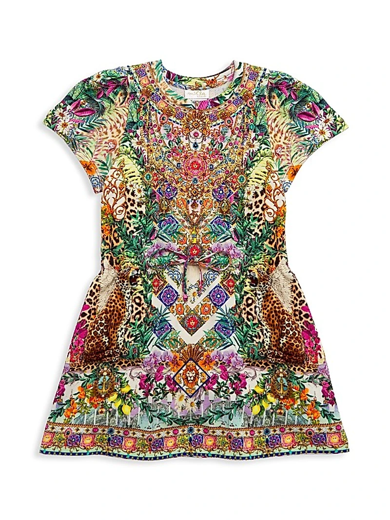 Little Girl's & Girl's Flowers Of Neptune T-Shirt