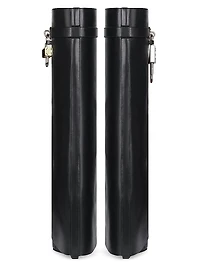 Shark Lock Boots Leather