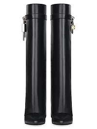 Shark Lock Boots Leather