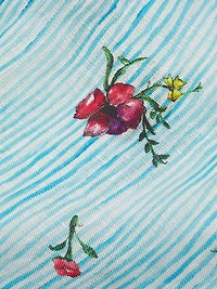 Linen Striped Wide-Leg Pants