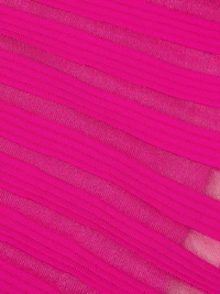 Tabitha Ribbed Godet Minidress