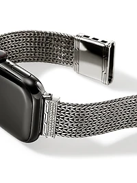 Sterling Silver & 0.44 TCW Diamond Smartwatch Bracelet/0.71"