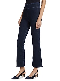 The Jetset Pull-On Flared Jeans