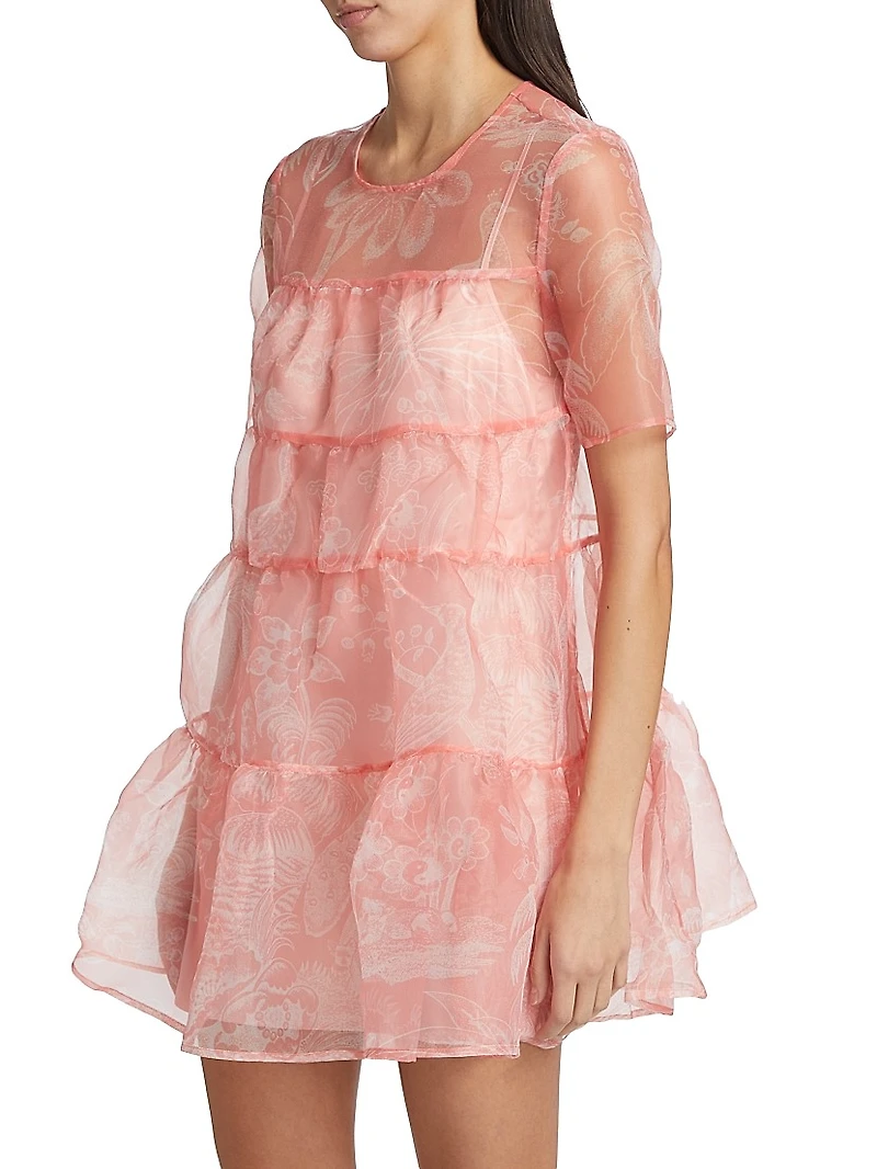 Mini Hyacinth Babydoll Dress