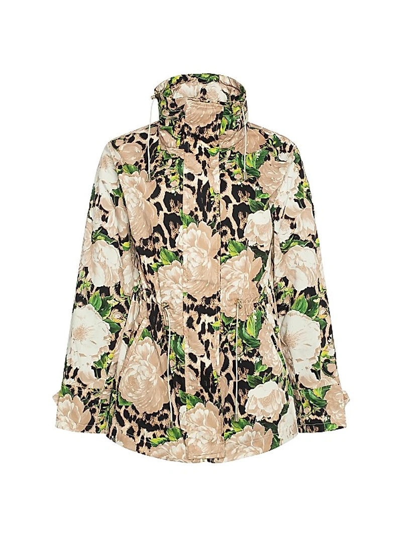 Patterned Zip Jacket