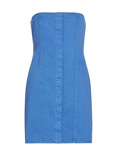 On The Water Monica Denim Minidress