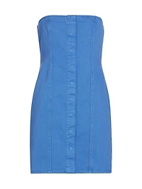 On The Water Monica Denim Minidress