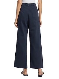 Lee Flared Crop Denim Pants