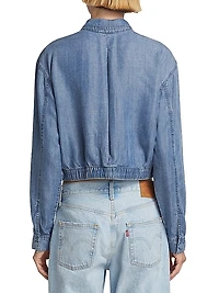 Breck Cropped Chambray Jacket