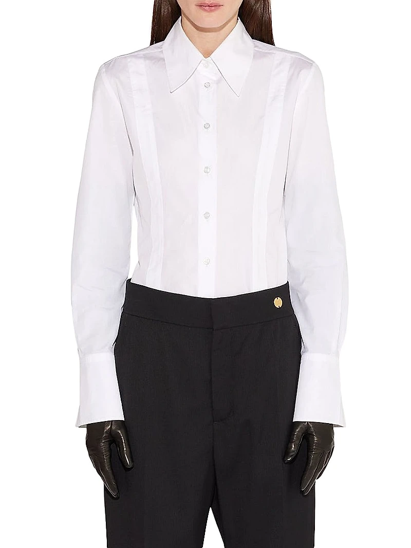 Ripley Fitted Button Front Shirt