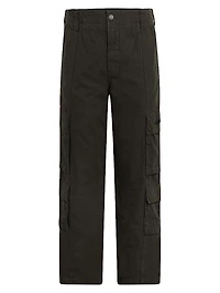 Cargo Straight-Leg Pants
