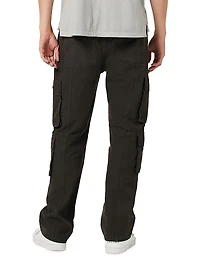 Cargo Straight-Leg Pants