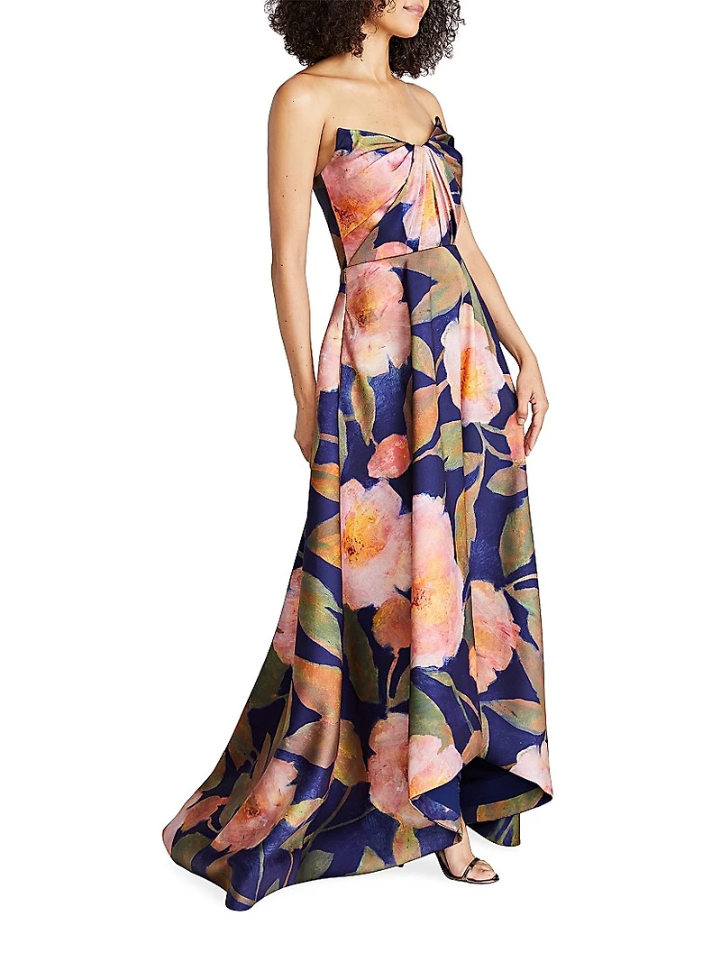 Emilia Strapless Mikado Gown