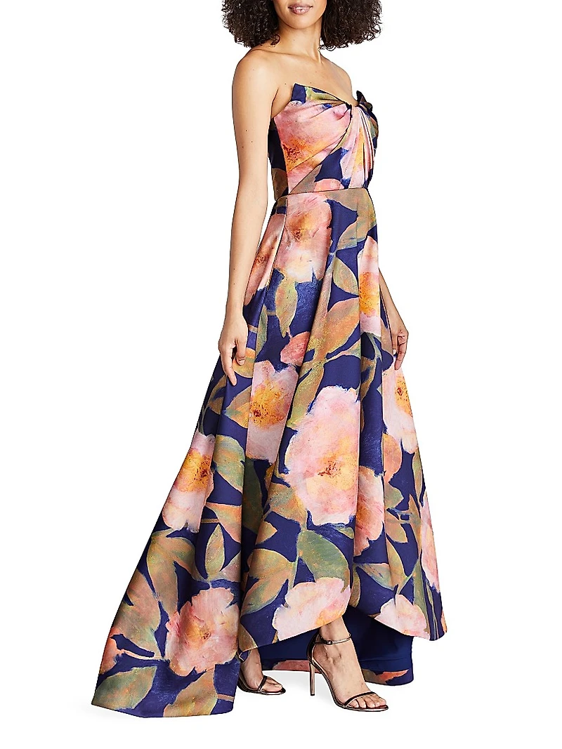 Emilia Strapless Mikado Gown