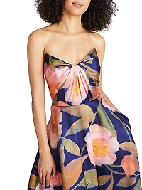 Emilia Strapless Mikado Gown