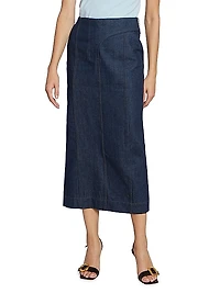 La Jupe De Nimes Obra Maxi Skirt
