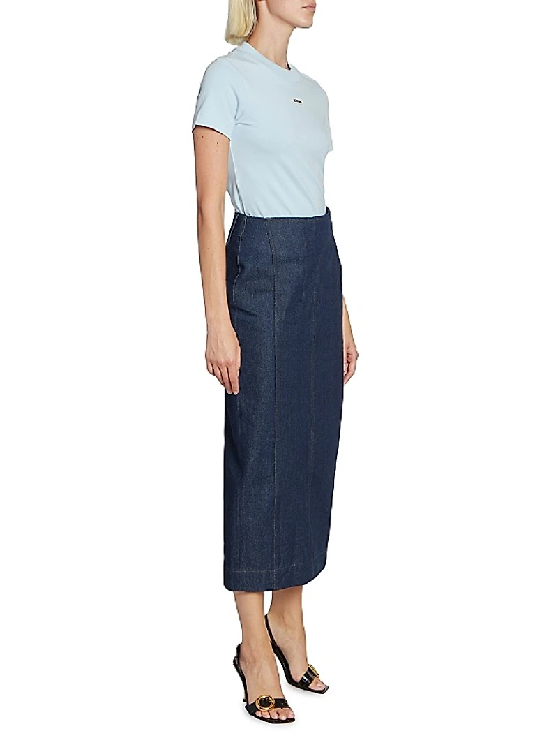 La Jupe De Nimes Obra Maxi Skirt