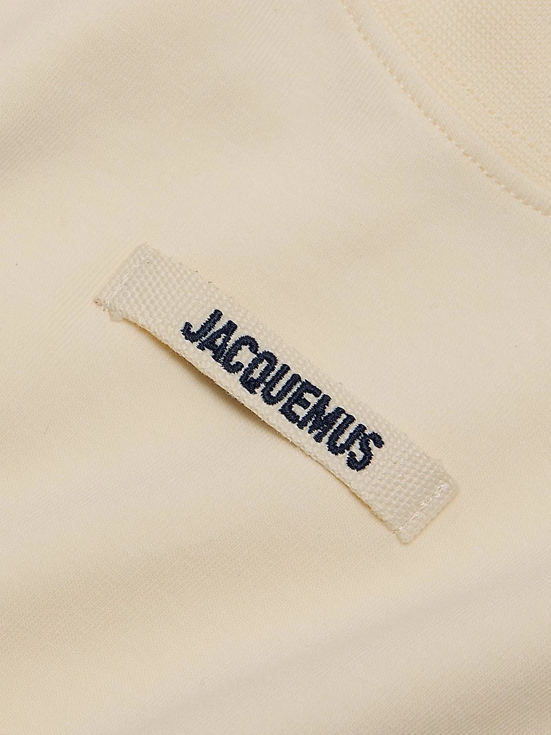 Grosgrain Cotton Logo T-Shirt