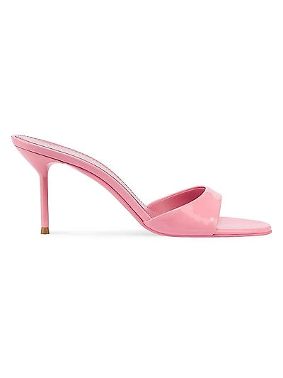 Lidia 70MM Patent Leather Mules