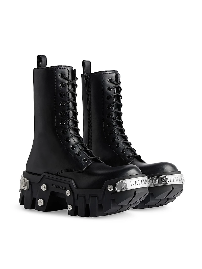 Bulldozer Lace-Up Boots