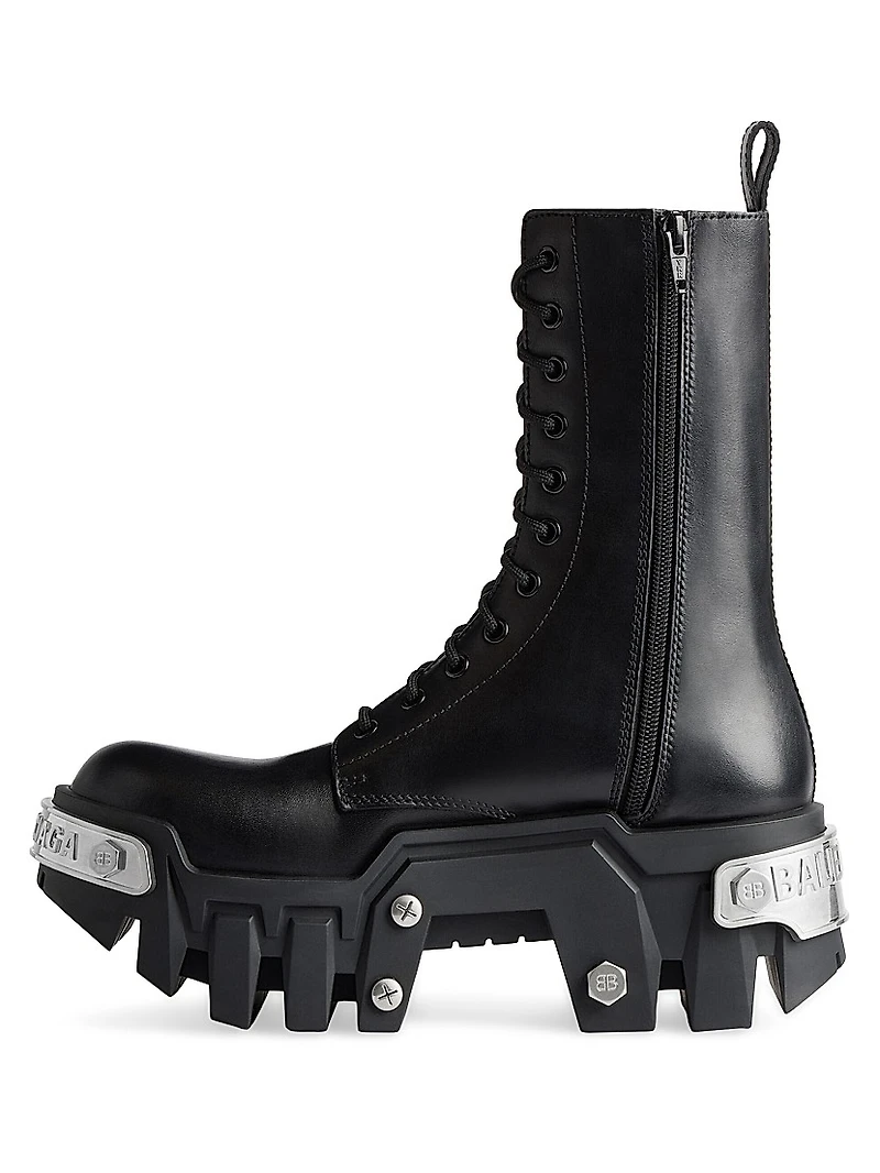 Bulldozer Lace-Up Boots
